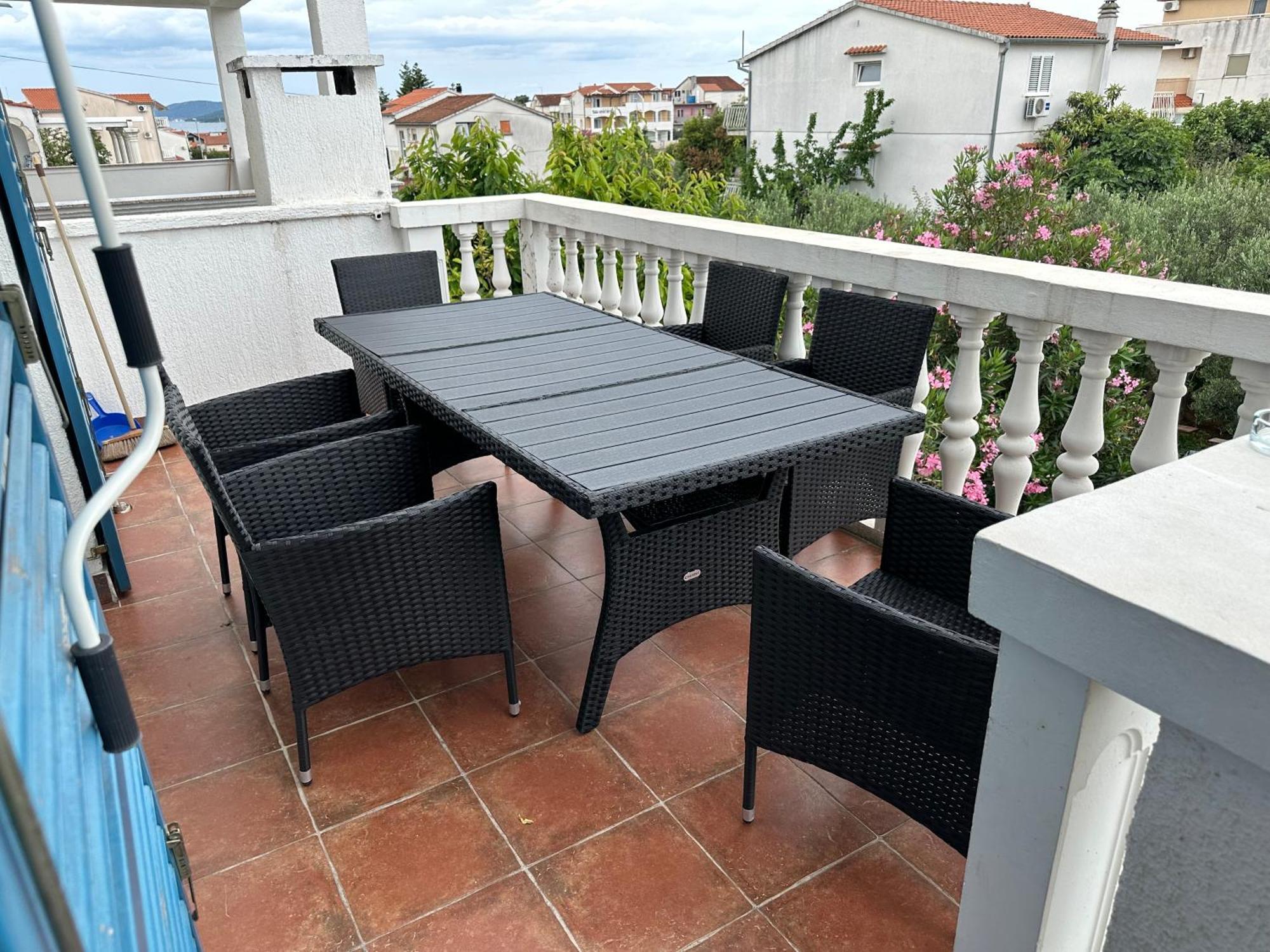 Adria Sun Apartments Vodice Bagian luar foto